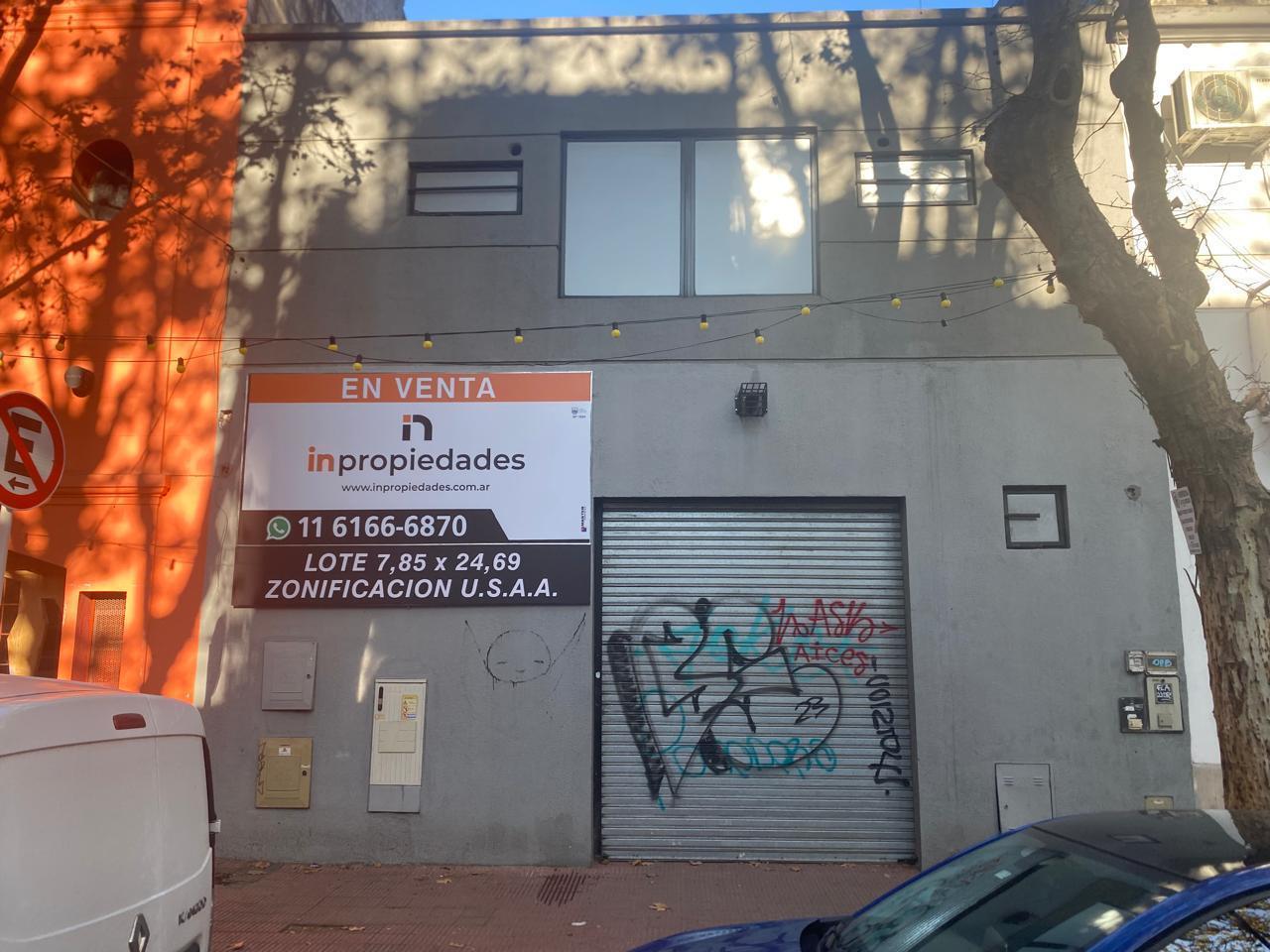 Lote en Villa Crespo exclente ubicación 8 x 25mts!!