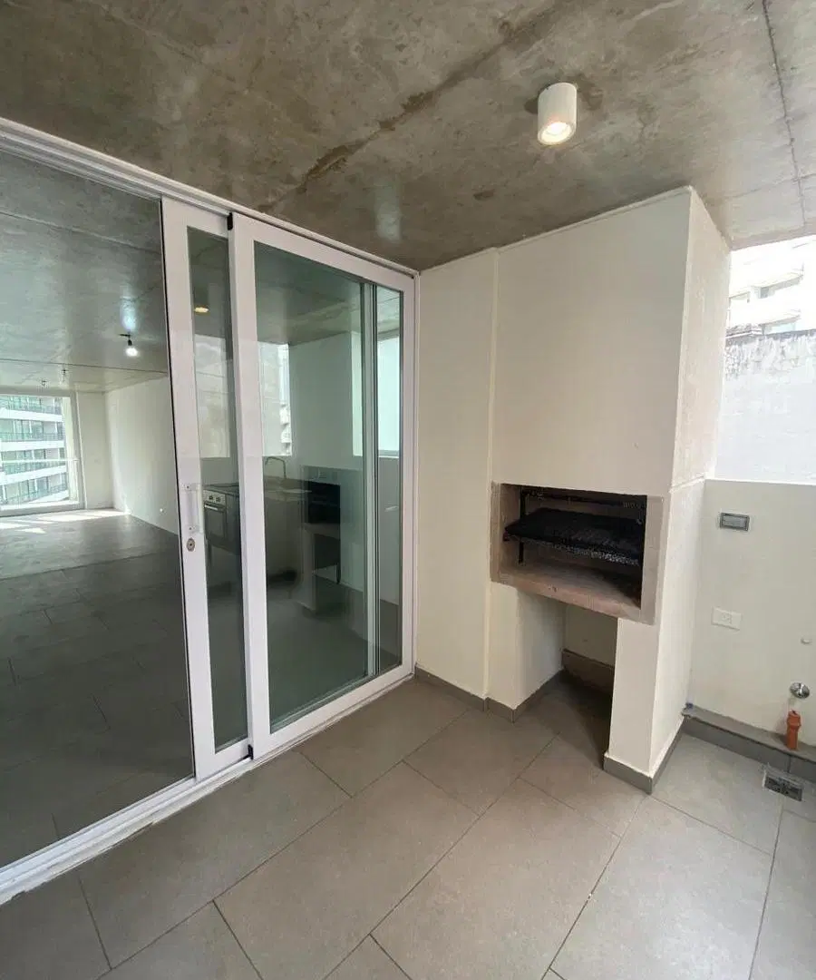 Monoambiente a estrenar 45m2 super moderno y luminoso con parrilla propia! ALQULER 5