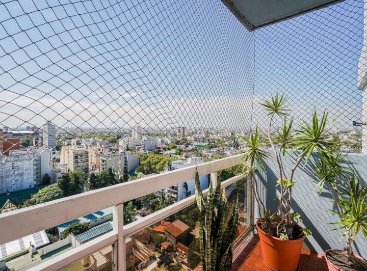 Villa Devoto s/ Beiro 3 ambiet.  Balcón panorámico 4