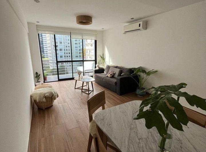 Palermo Nuevo, tres ambientes amenities!!AMOBLADO. 3