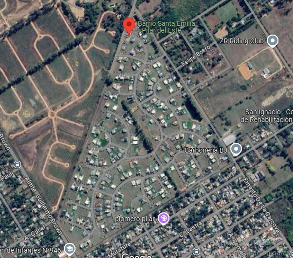 Venta lote en Barrio Santa Emilia, Pilar del Este