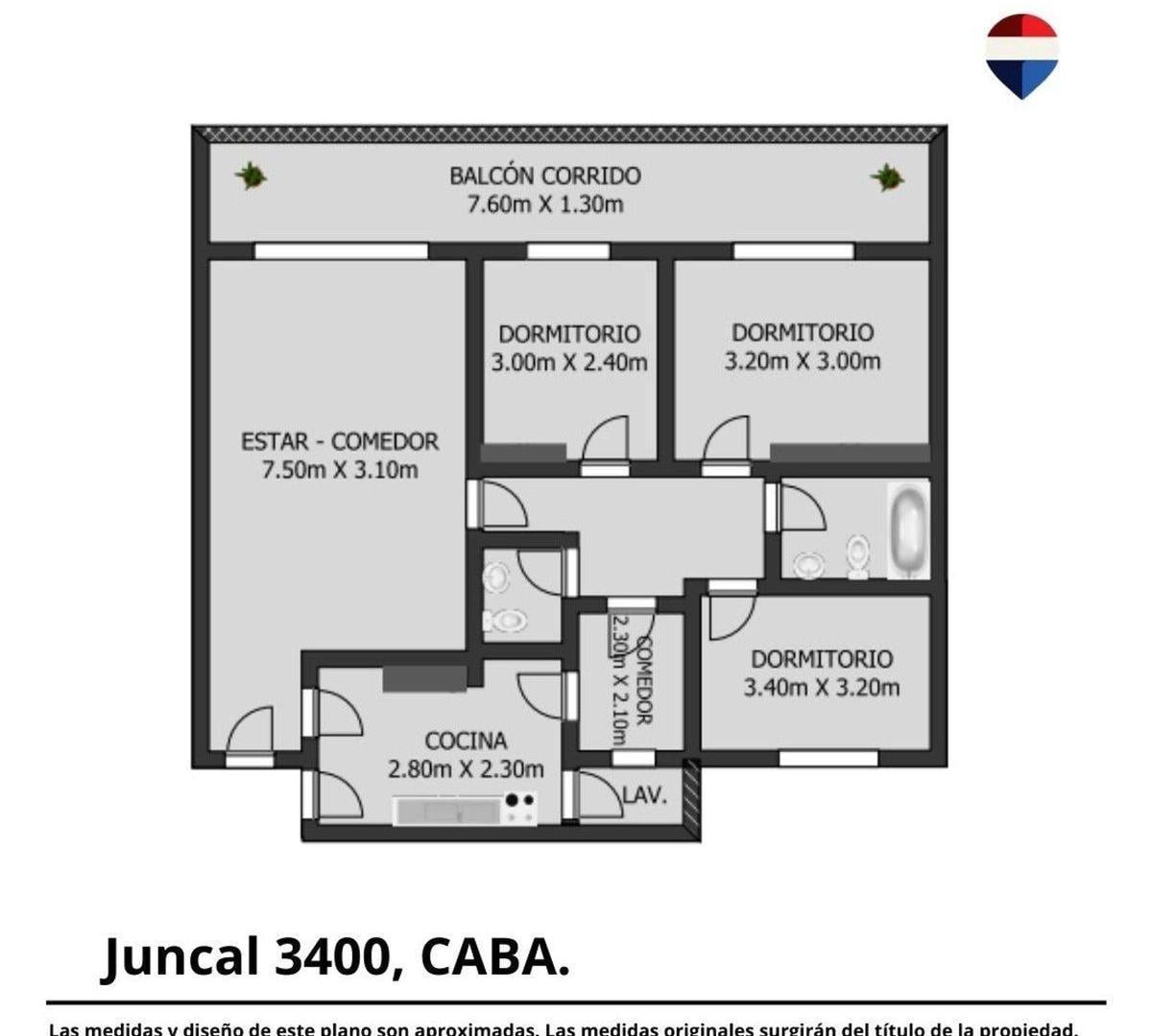 Venta 4 ambiente espacio guardacoche, Palermo