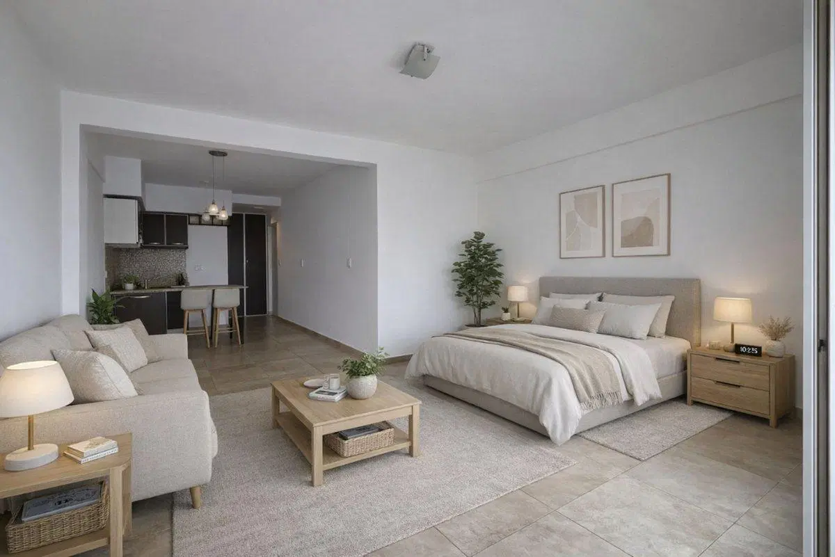 VENTA MONOAMBIENTE BALCÓN PISO ALTO APTO CREDITO 3