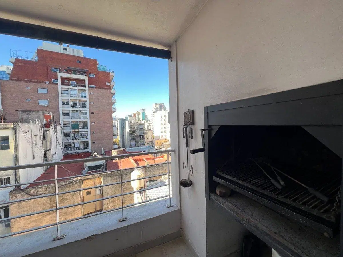 ALQUILER 2 AMBIENTES ALMAGRO C/ BALCON Y PARRILLA 4
