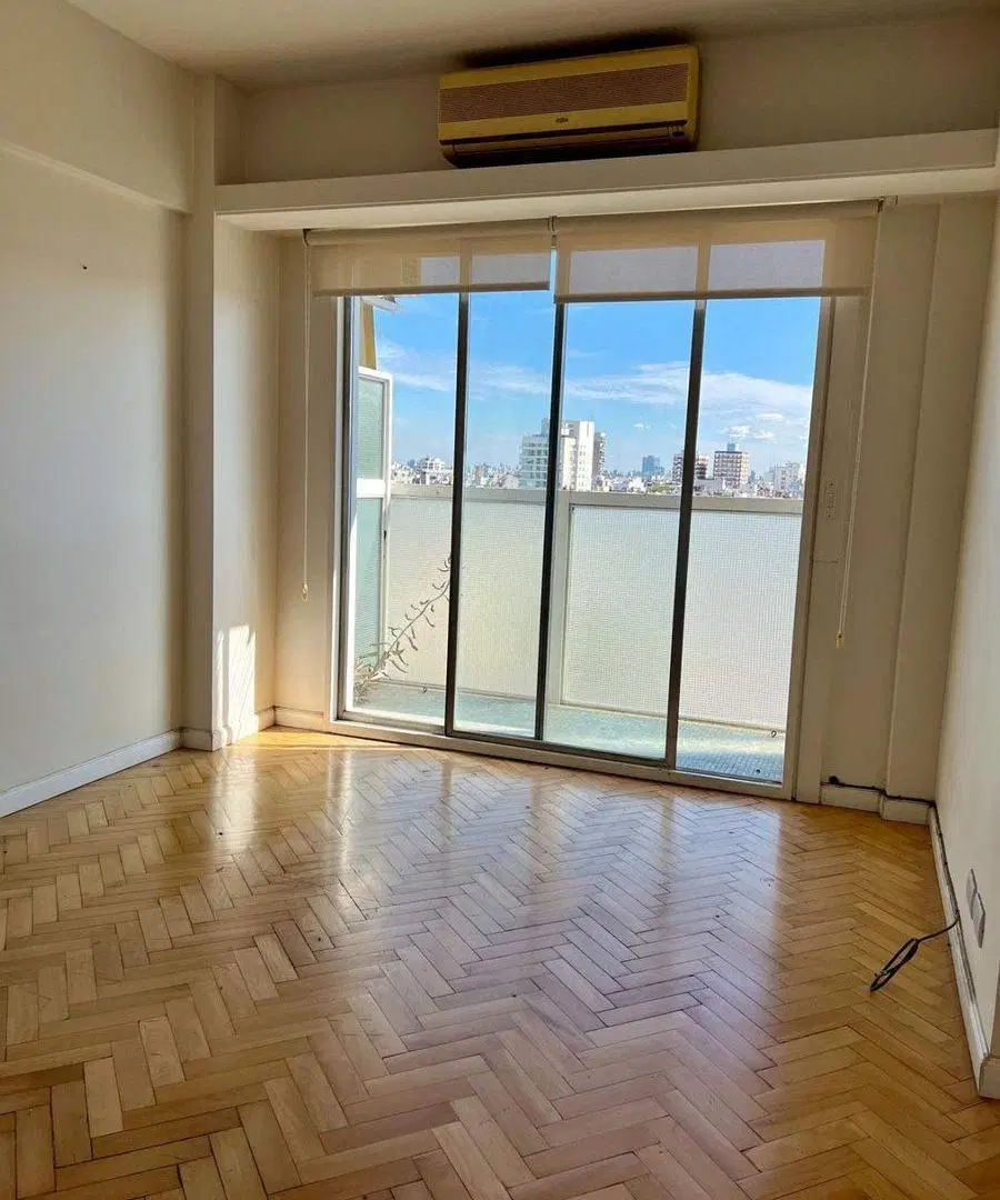 ALQUILER 2 AMBIENTES RECOLETA  PISO ALTO 3