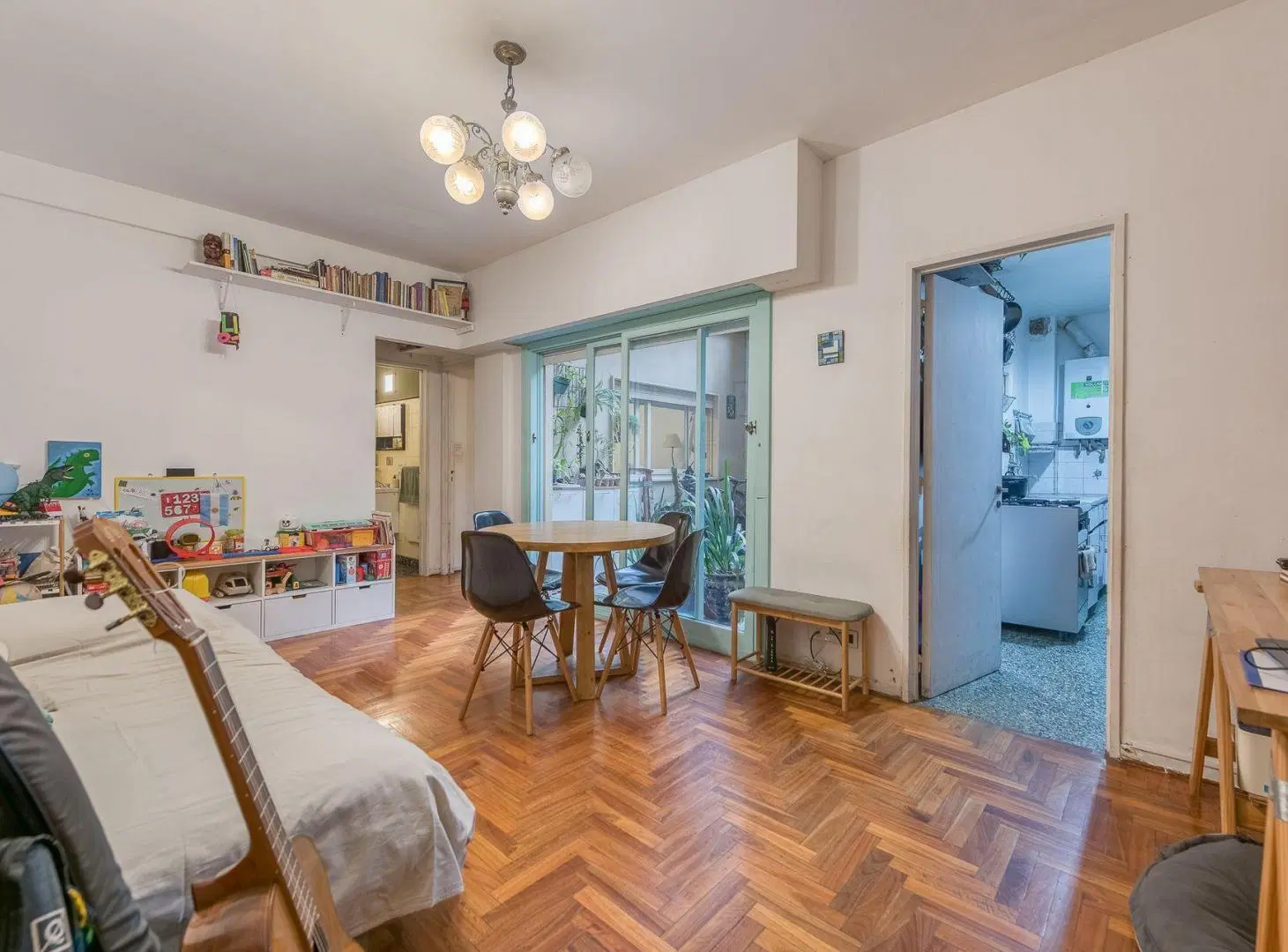 Venta Depto. 2 ambientes patio Devoto 5