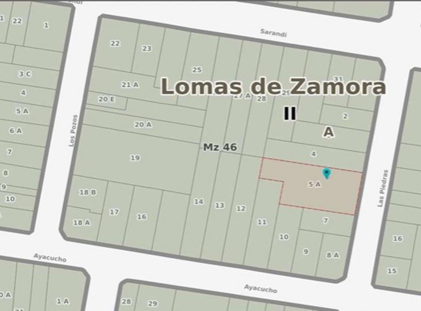 Foto de TERRENO EN VENTA DOBLE FRENTE LOMAS DE ZAMORA, imagen 1