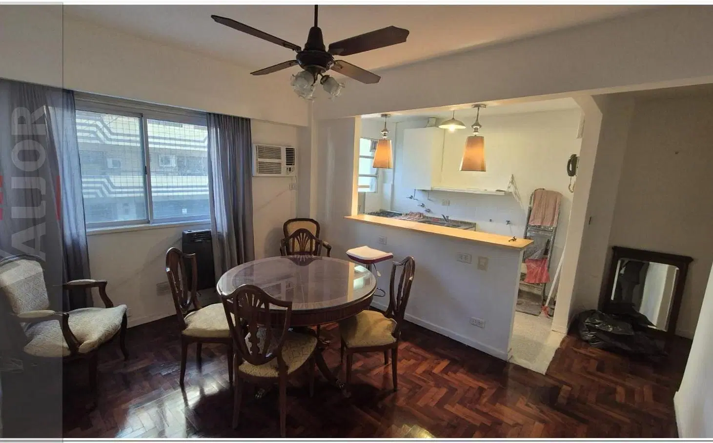 Departamento 3 ambientes con o sin muebles al frente 2