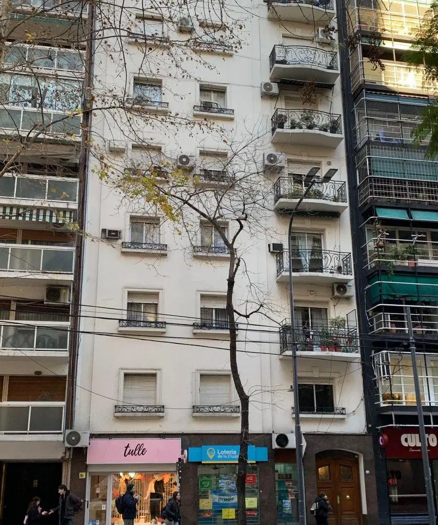 Depto 3 amb en Alquiler de 60 m² contrafrente-Recoleta- Av. Pueyrredón y French. 1