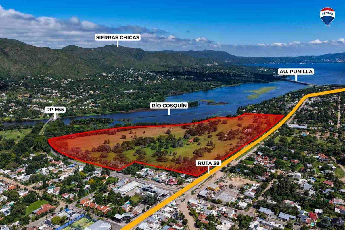 VENTA CASONA Y 17 HAS COSTA AL LAGO SOBRE RUTA 38