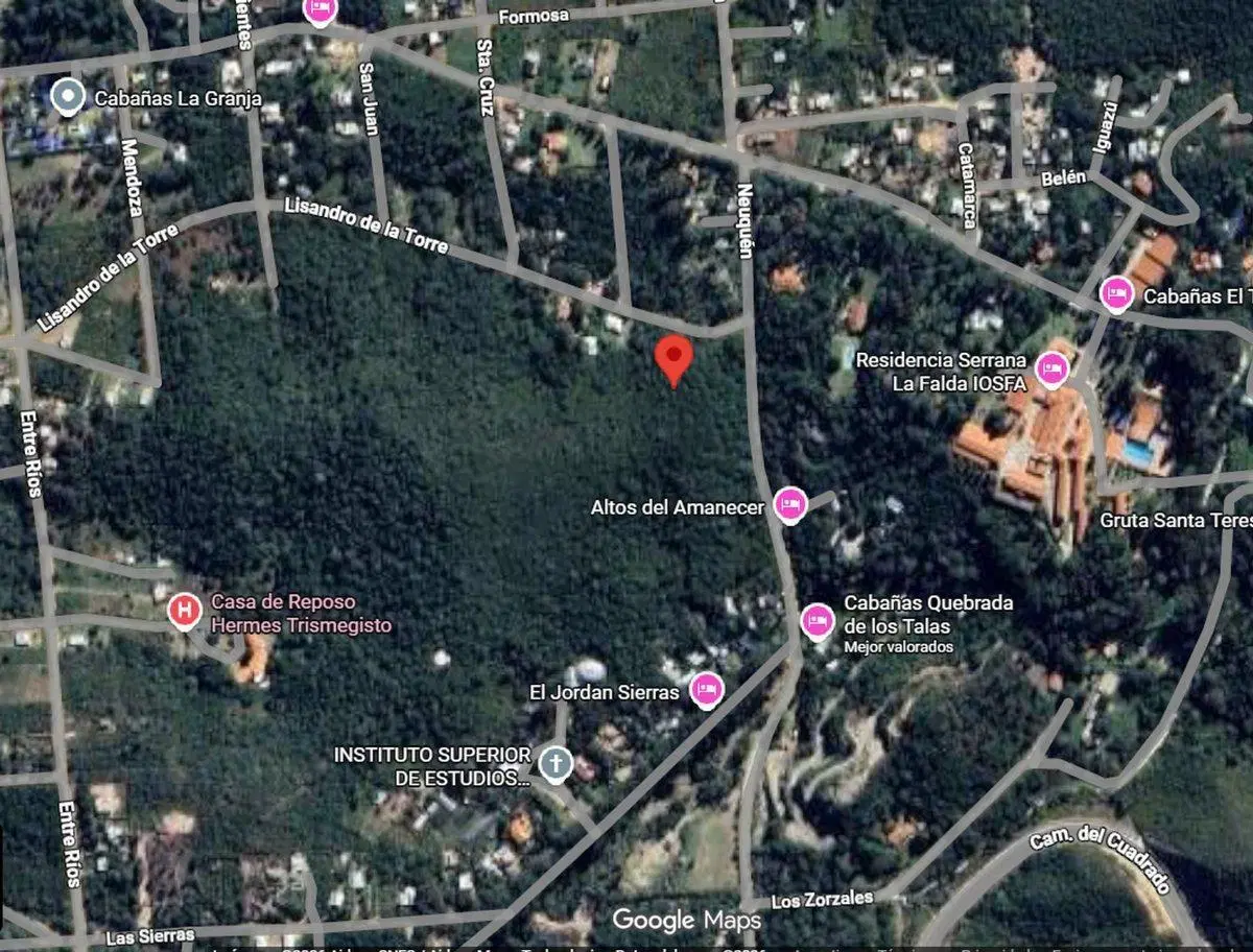 VENTA DE LOTE de 2.014 m2 EN LA FALDA 2