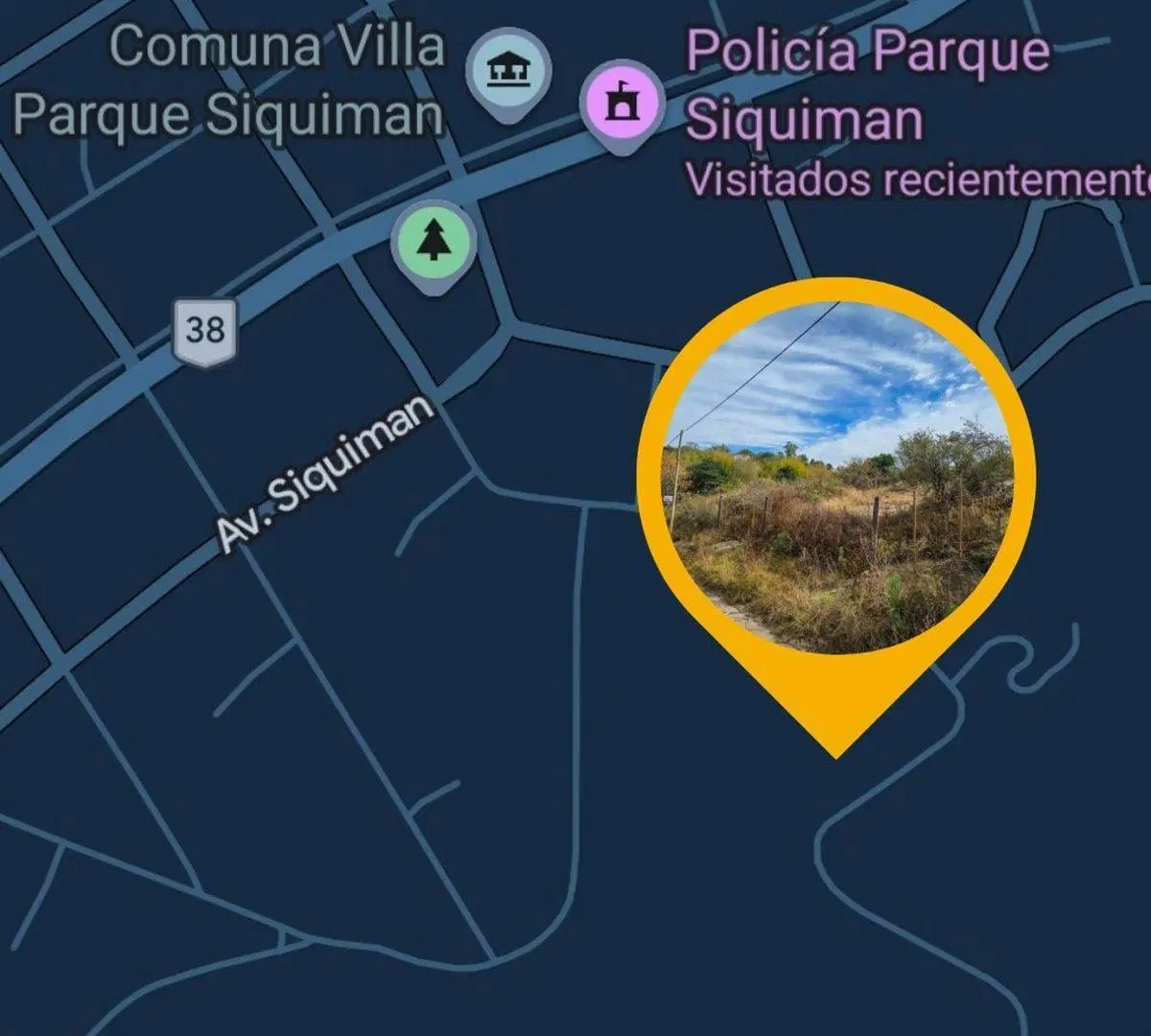SE VENDE TERRENO DE 7.017 M² VILLA PARQUE SIQUIMAN 3