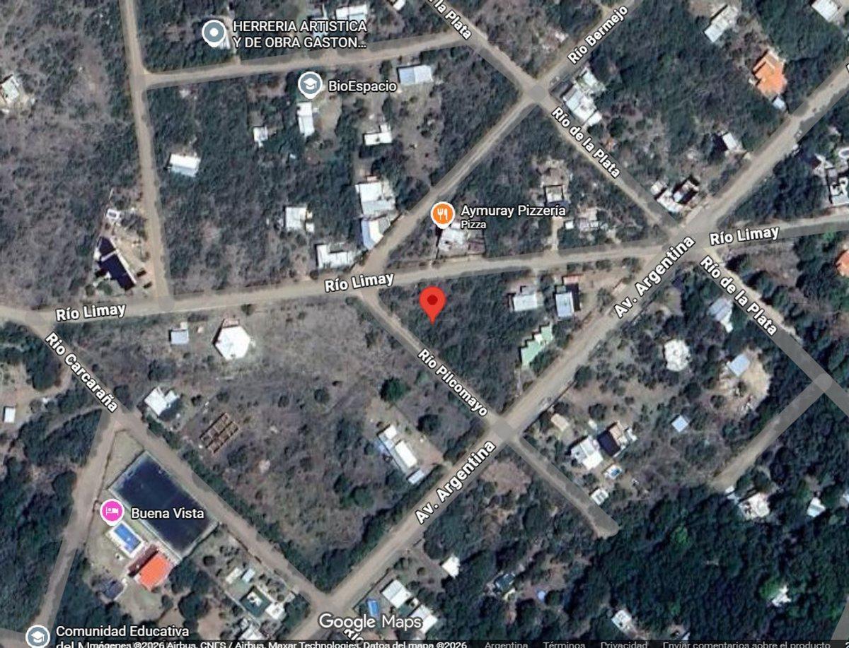 VENTA DE LOTE EN CAPILLA DEL MONTE