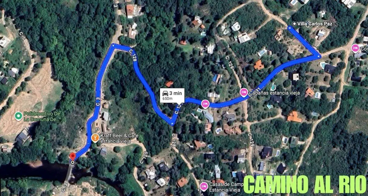VENTA TERRENO 900 M2 VILLA CARLOS PAZ VISTA 8