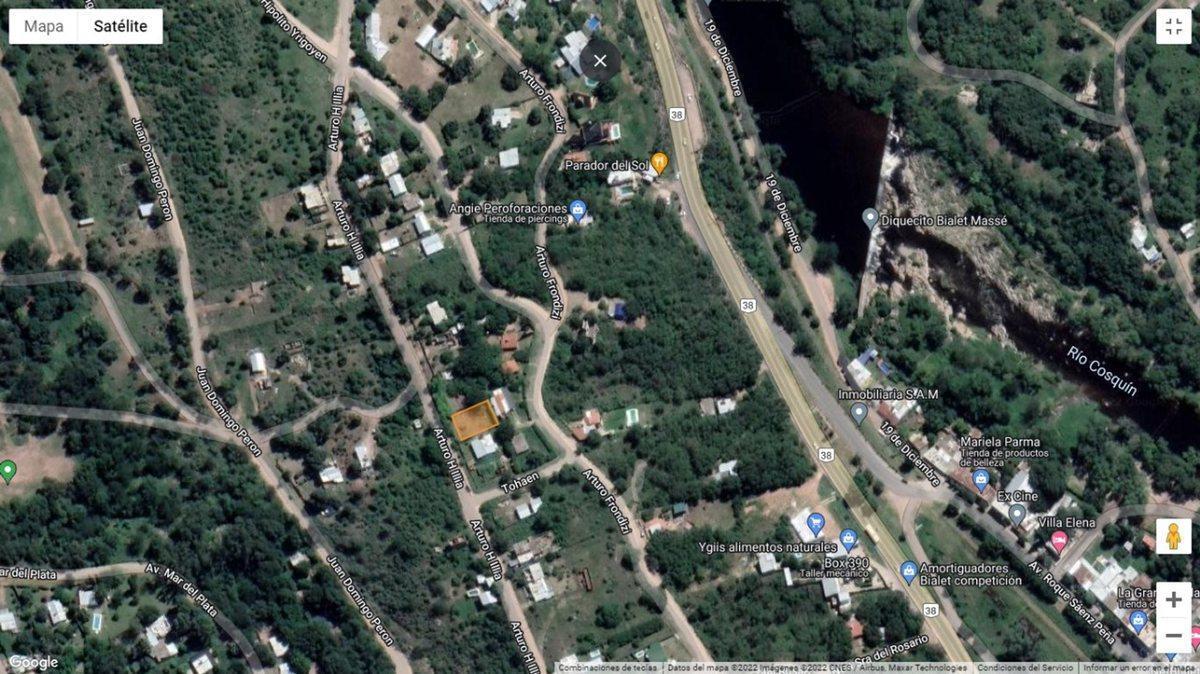 Foto de VENTA TERRENO 344 M2 EN BIALET MASSE A MTS DE RIO, imagen 2