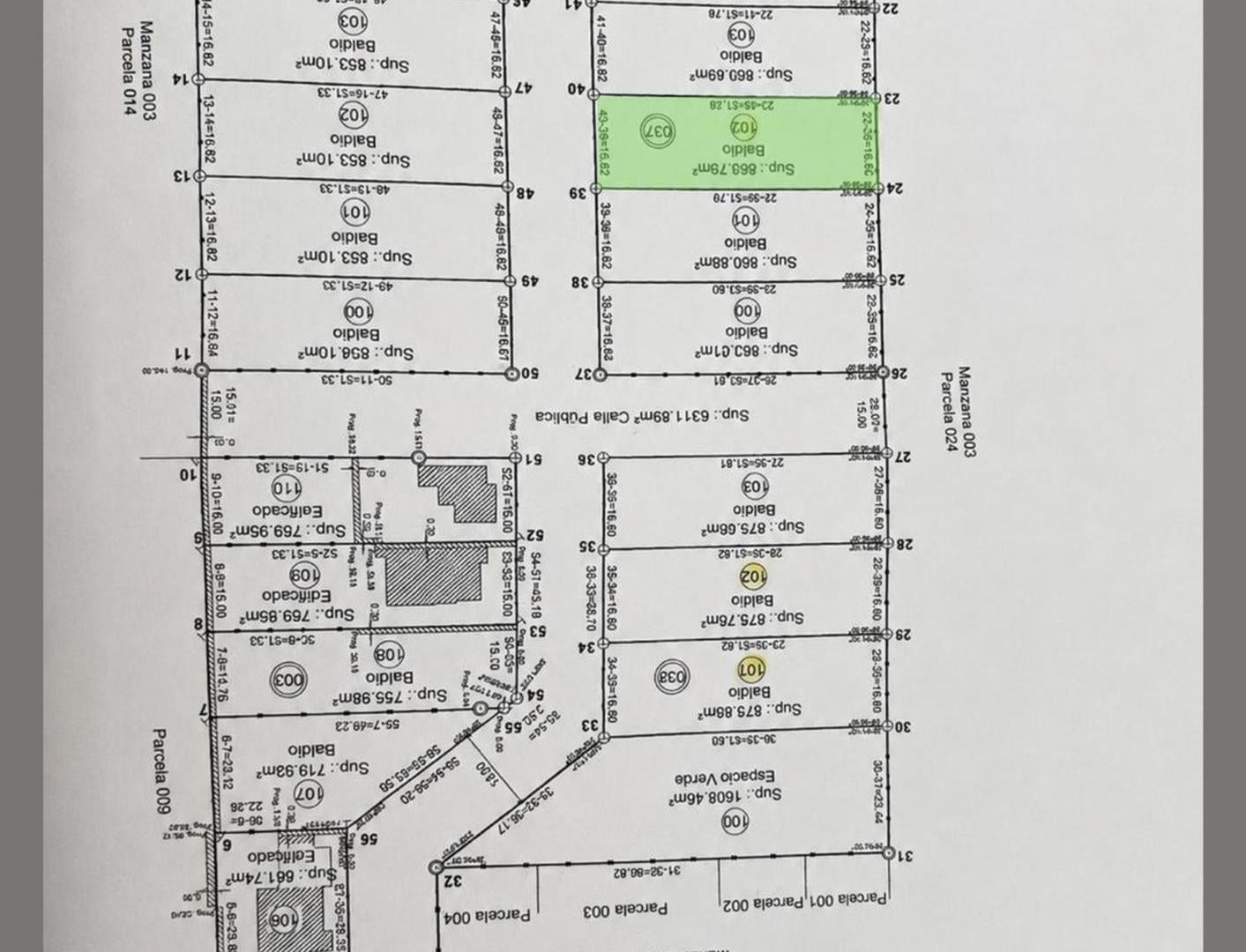 Foto de VENTA LOTE 860 M2 OFRECE FINANCIAMNIENTO COLONIA T, imagen 3