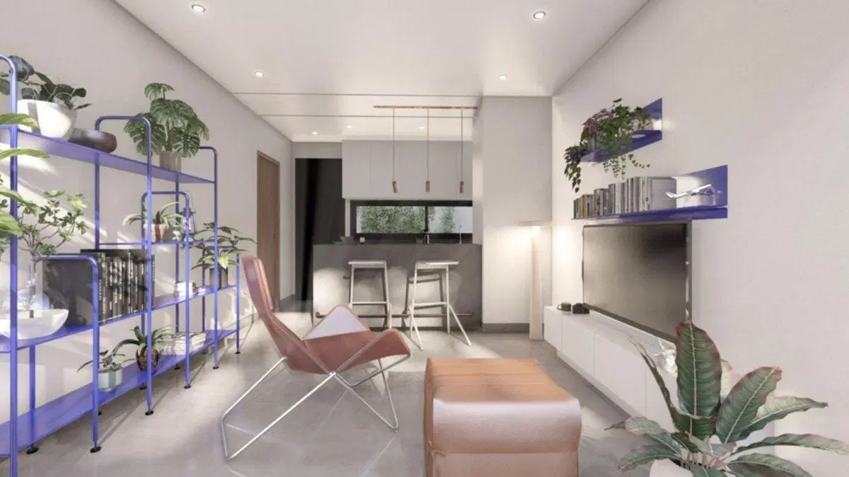 VENTA DEPARTAMENTO 2 DORMITORIOS EN CONSTRUCCIÓN 2