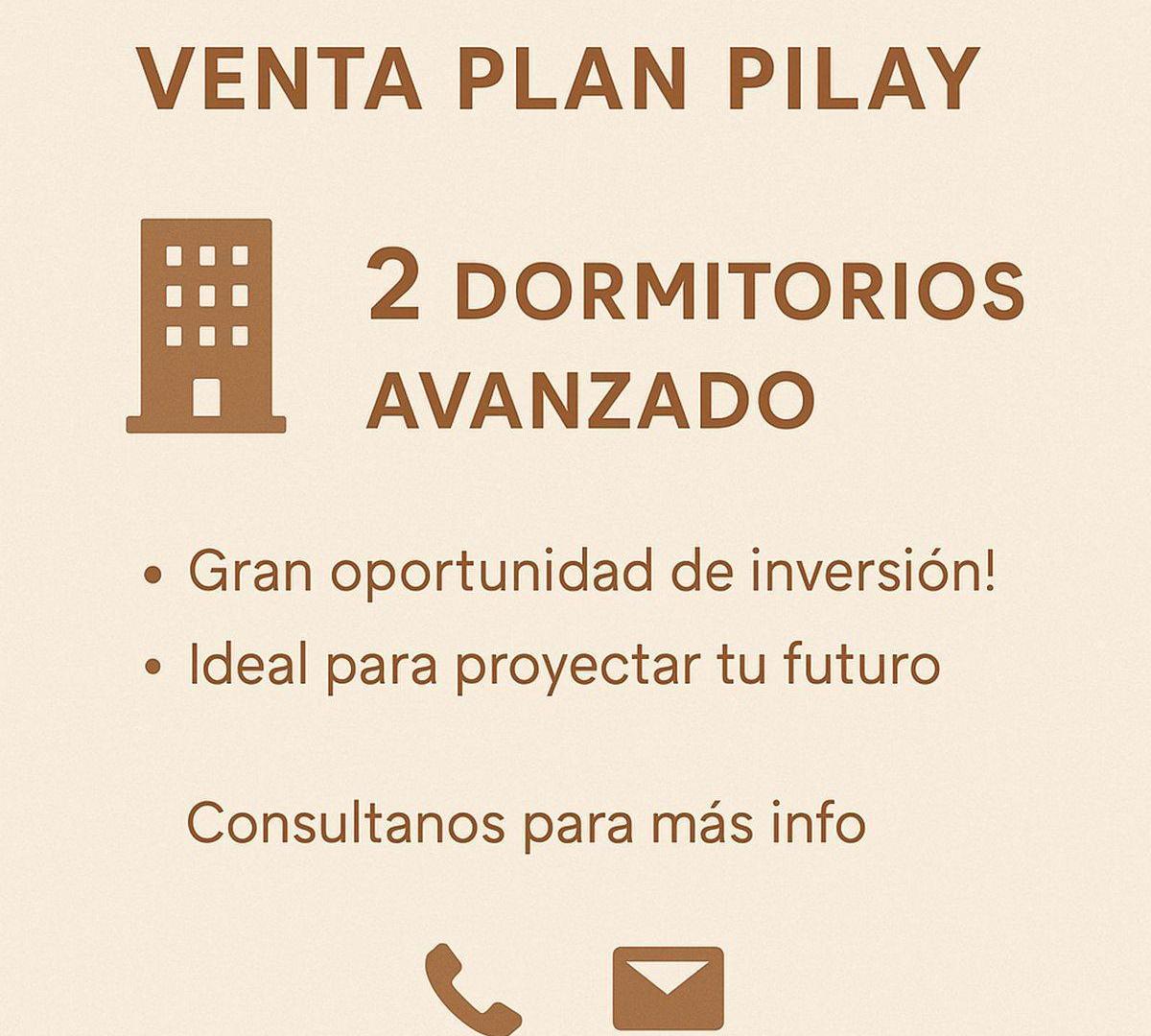 Foto de VENTA PLAN PILAY – 2 DORMITORIOS SIN ADJUDICAR, imagen 3