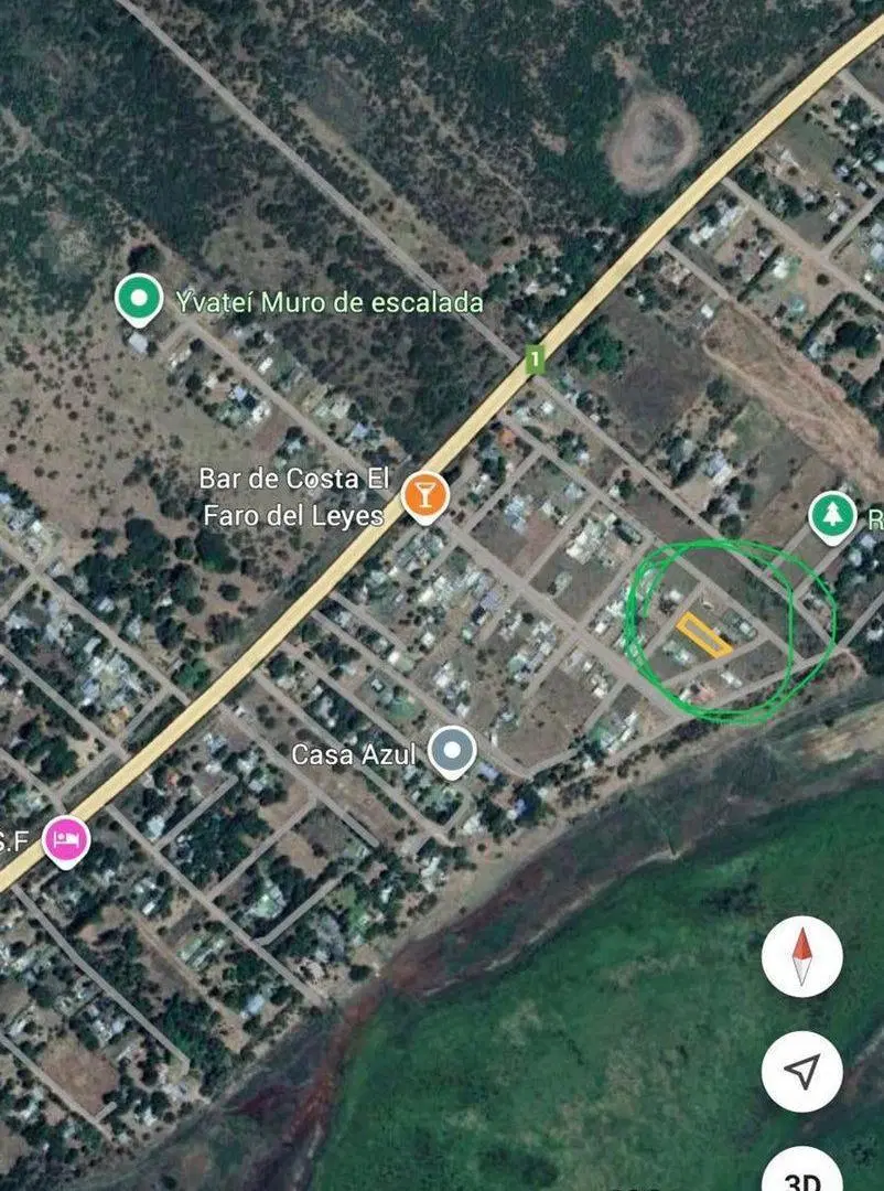 Terreno en barrio Faros del leyes 5