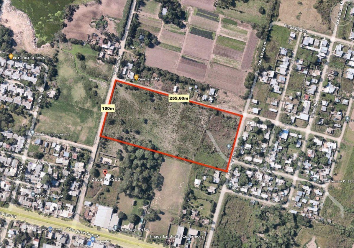 Foto de SE VENDE LOTE DE 2,5 HECTAREAS DR ZAVALLA AL 8500, imagen 2
