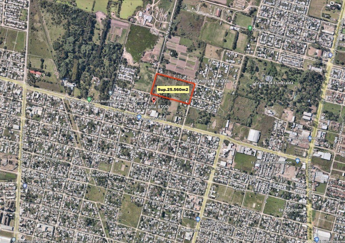 Foto de SE VENDE LOTE DE 2,5 HECTAREAS DR ZAVALLA AL 8500, imagen 3