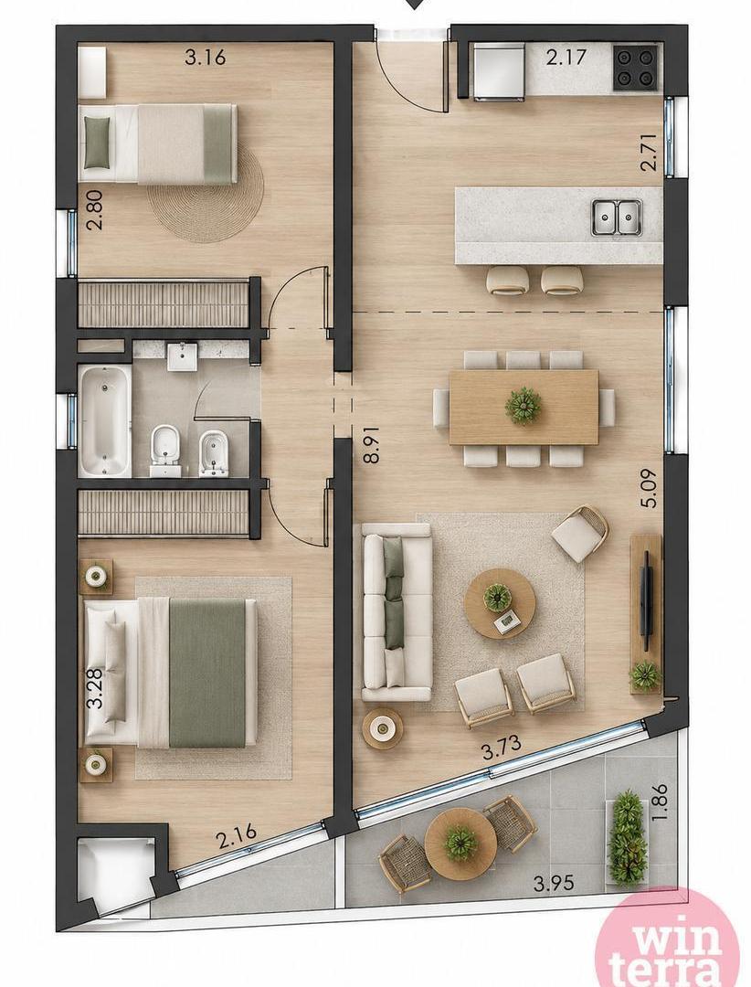 Foto de 3 amb + amenities en Av Centenario Beccar, imagen 5