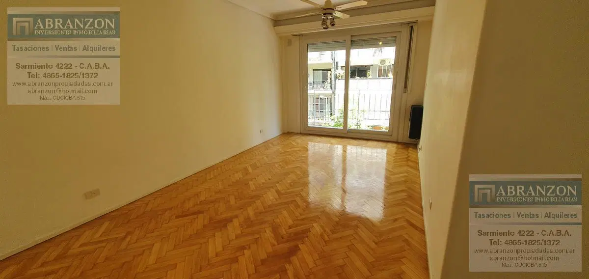 Billinghurst al 1500 3 ambientes en Palermo con balcon corrido 3