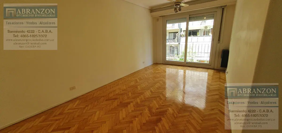 Billinghurst al 1500 3 ambientes en Palermo con balcon corrido 2
