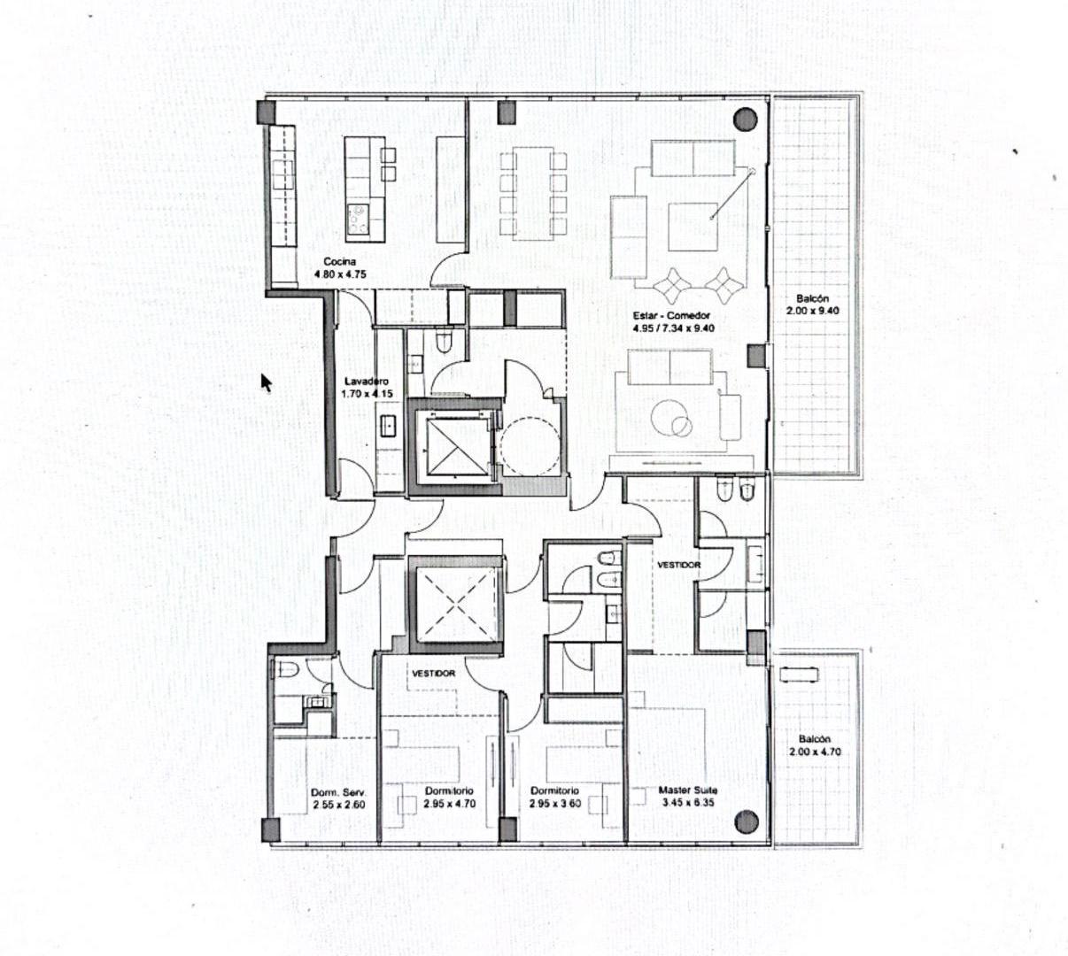 Foto de Black Tower Nuñez- Venta- Departamento de 4 ambientes, imagen 1