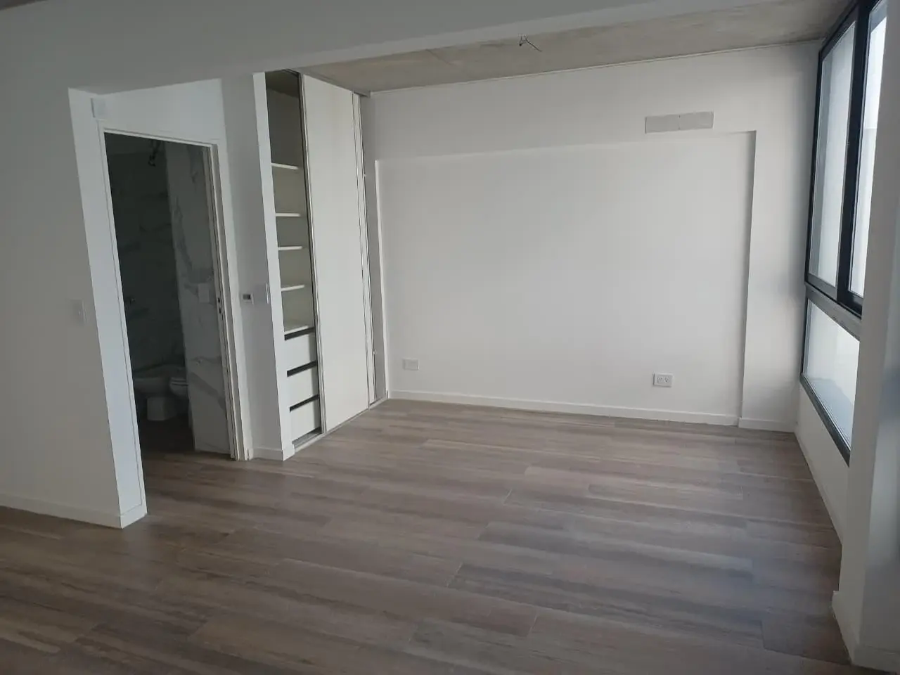 Departamento de 2 ambientes con balcón y parrilla propia en Palermo 5