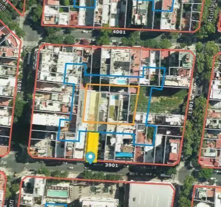 PALERMO: LOTE 8,79 X 60 (525 M2) - 562 M2 CONSTRUIDOS - USAB2 3