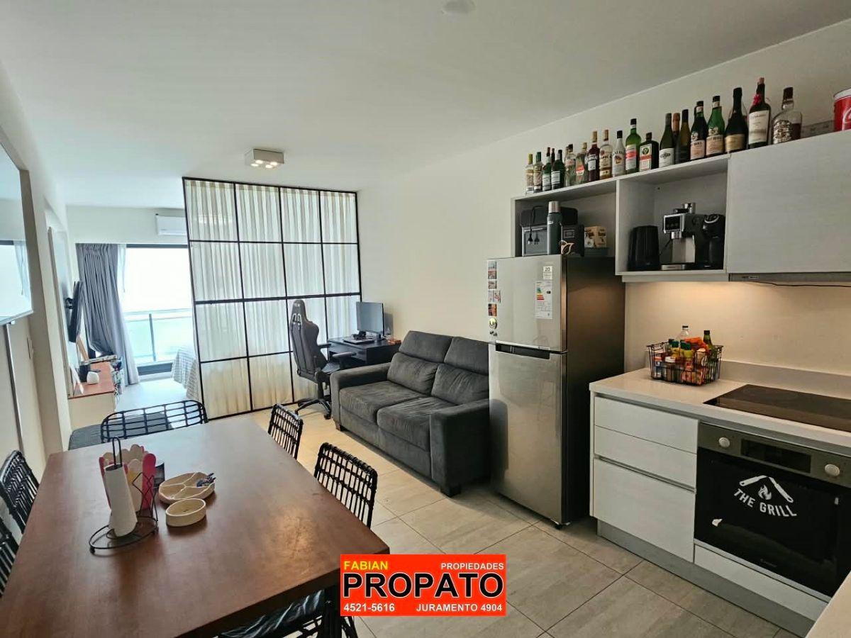 Foto de Amplio depto monoambiente de categoría en edificio Evoque en un 6 piso, imagen 2