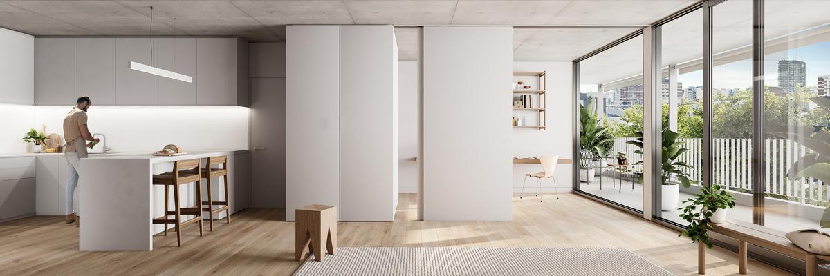 Departamento de 3 ambientes en venta en pozo en Palermo Hollywood