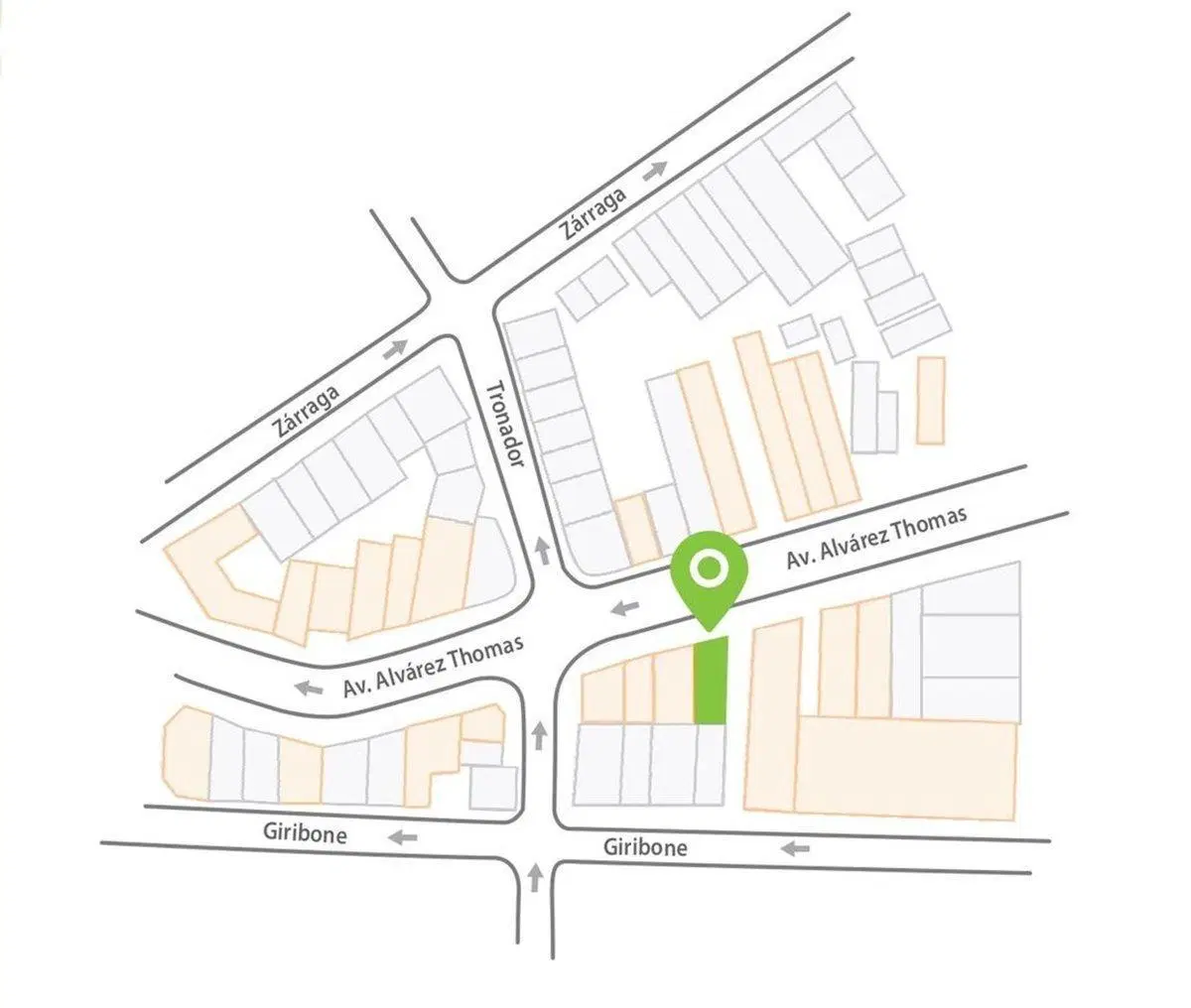 Venta depto. a estrenar 2 ambientes en V. Ortúzar 2