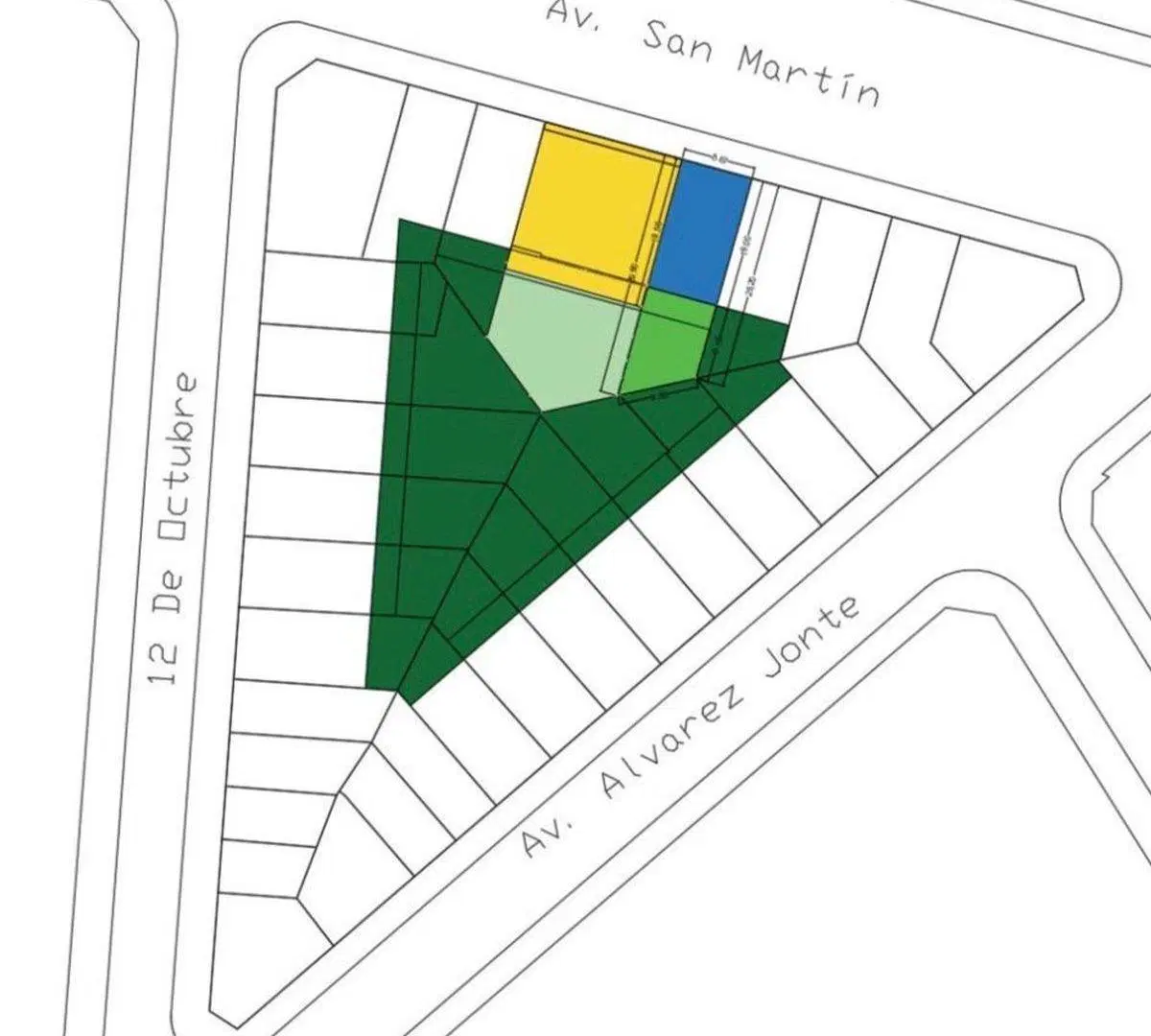 OPORTUNIDAD VENTA LOTE PATERNAL-1570 m2 Vendibles 2
