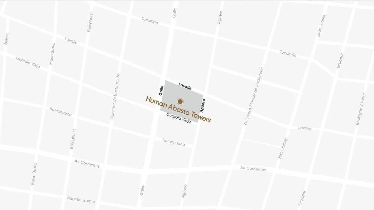 DPTO 2 AMBIENTES A ESTRENAR EN HUMAN ABASTO TOWERS 4