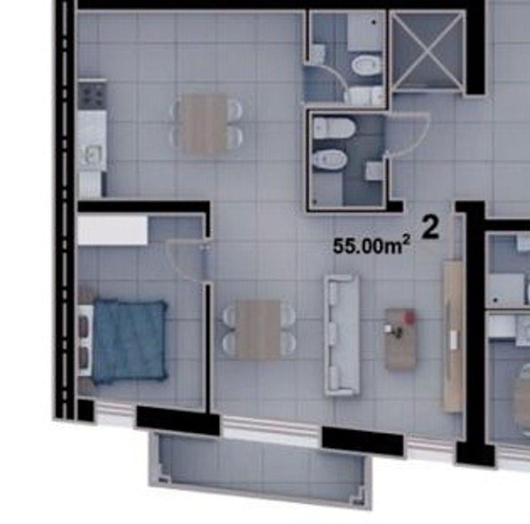VENTA 3 AMB DE 55m POZO CONSTITUCION 07/26 OPORT!