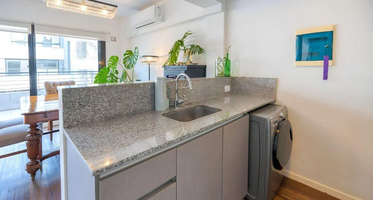 3 Amb c/ Cochera, Balcón y Amenities en Flores 5