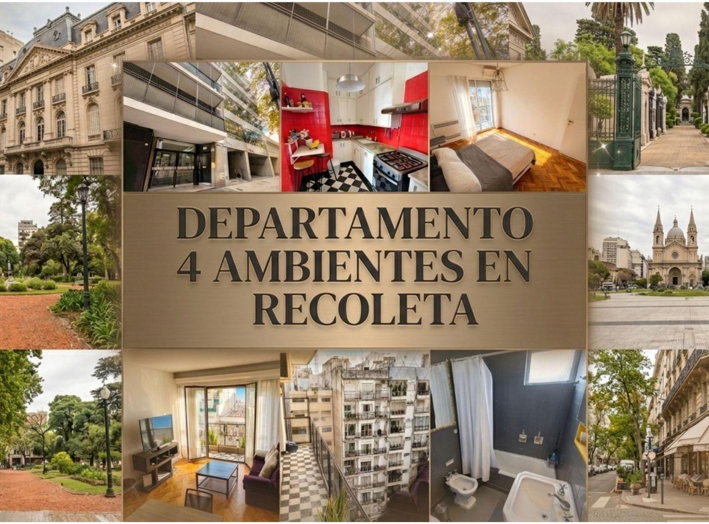 Foto de VENTA DEPARTAMENTO 4 AMB EN RECOLETA APTO CREDITO, imagen 1