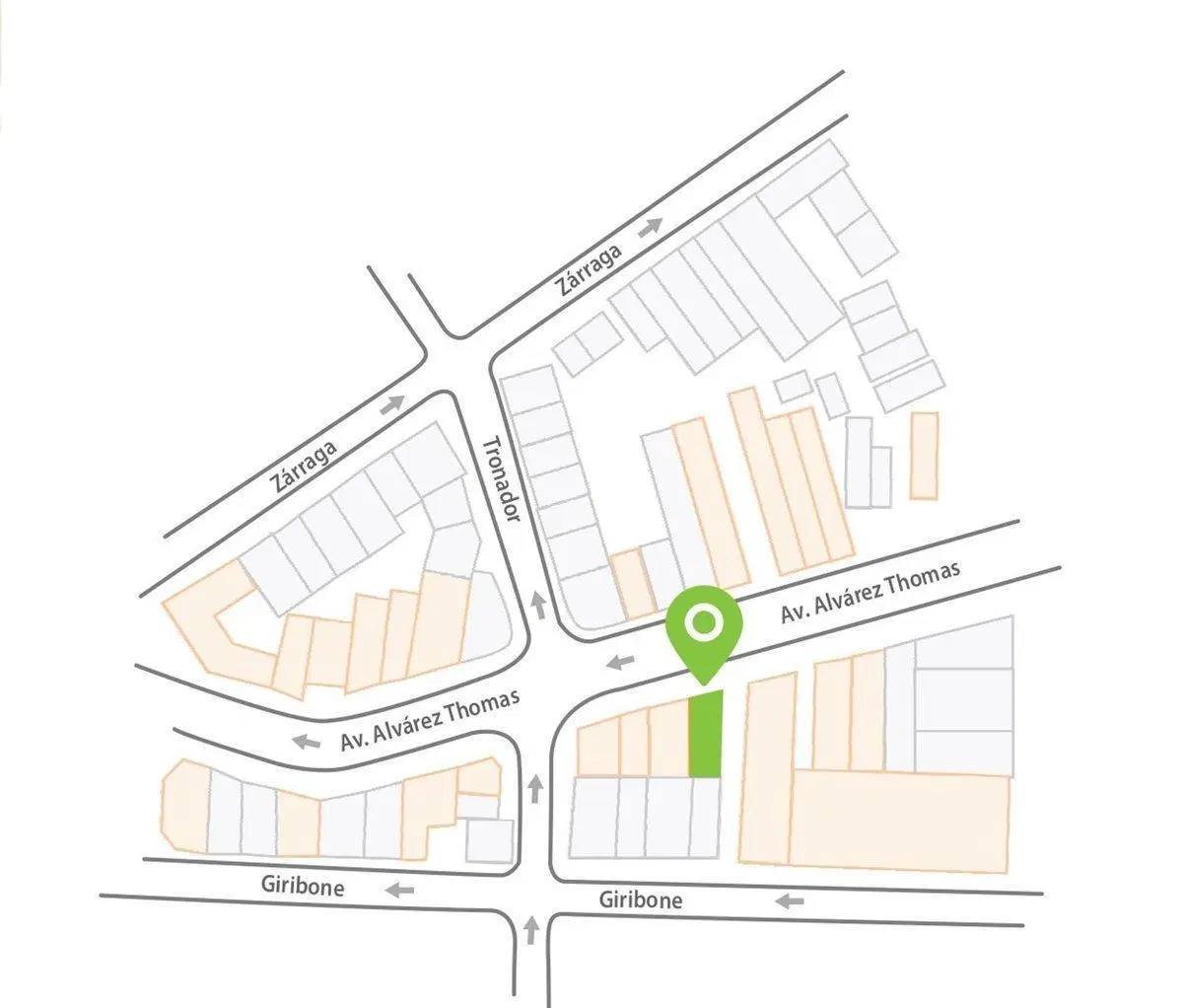 Venta monoamb con balcón  en Villa Ortúzar 3
