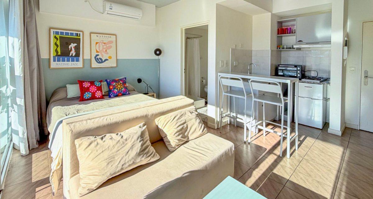 Foto de Monoamb Amoblado c/ Balcón y Amenities en Palermo, imagen 3