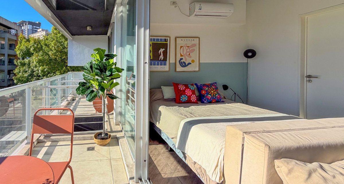 Foto de Monoamb Amoblado c/ Balcón y Amenities en Palermo, imagen 2