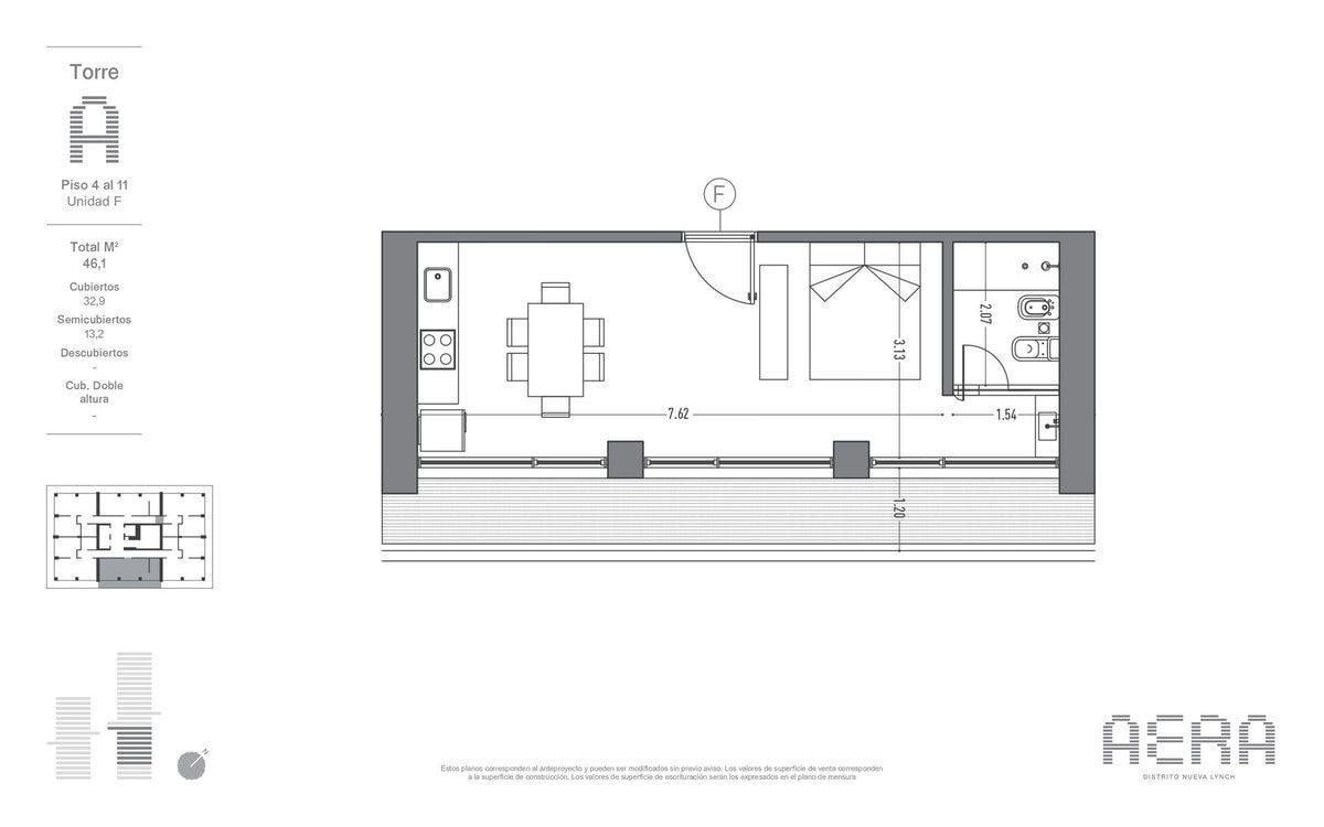 Foto de Venta monoamb pozo AERA Villa Lynch, imagen 1