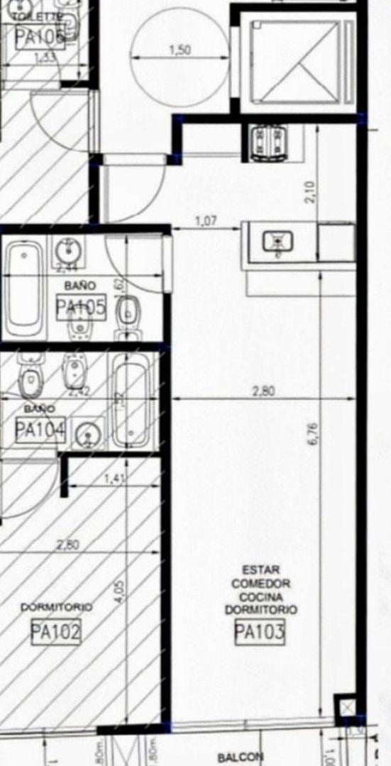 Foto de Monoambiente en Venta Villa Ortuzar a Estrenar, imagen 1