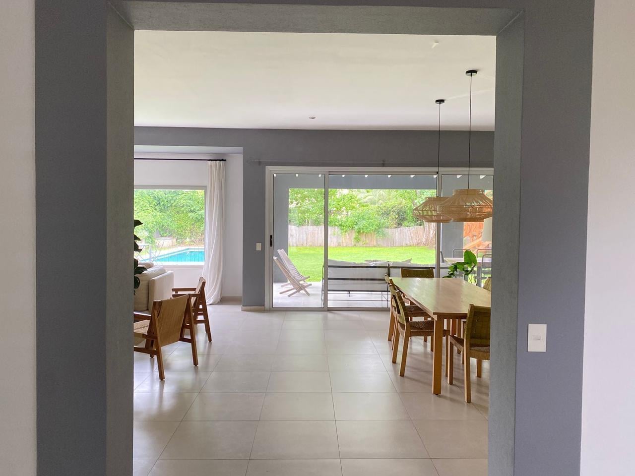 Casa en alquiler por 1 año con muebles en Santa Barbara
