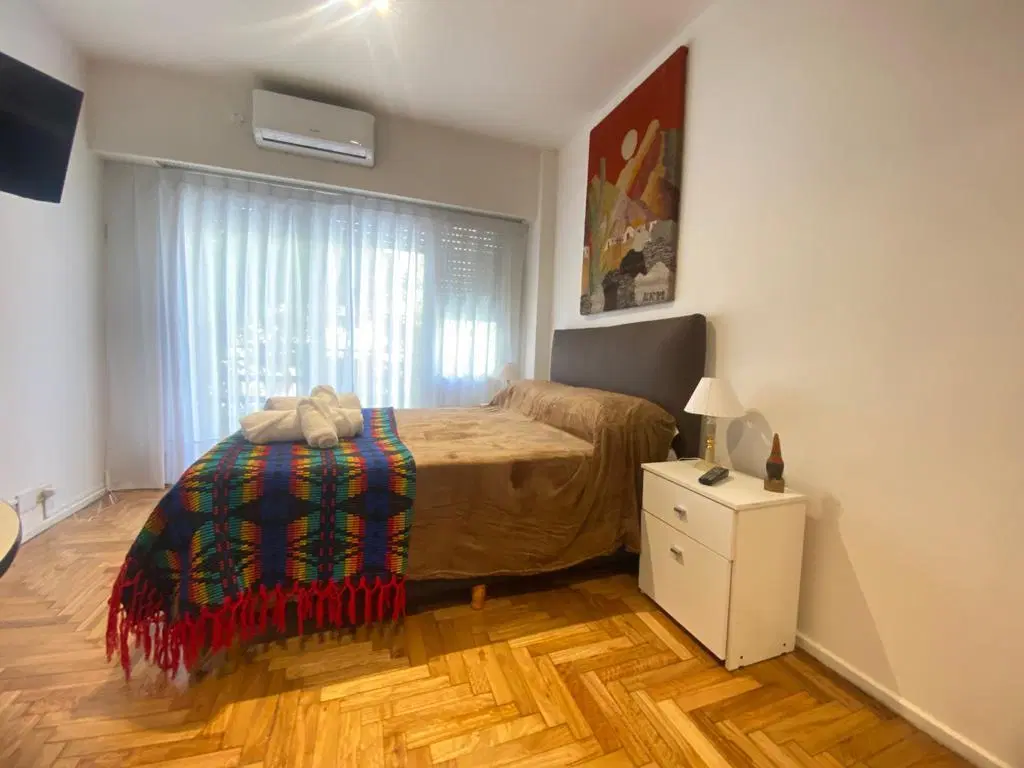 Departamento  monoambiente amoblado en Palermo 2