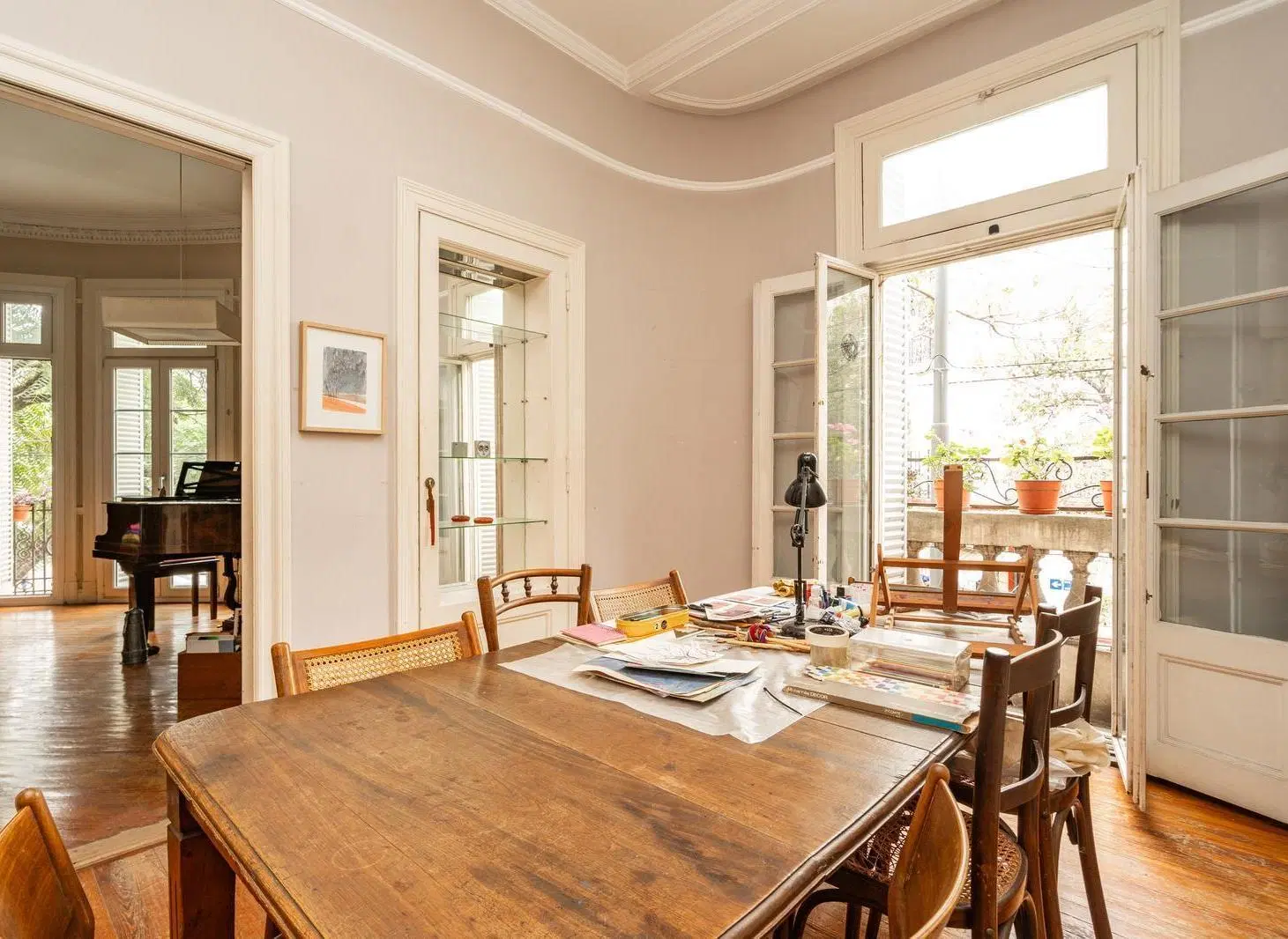 Departamento de estilo, 120m2, en edificio histórico de Palermo - Plaza Güemes 5