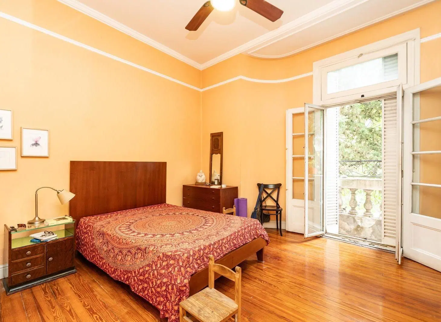 Departamento de estilo, 120m2, en edificio histórico de Palermo - Plaza Güemes 2