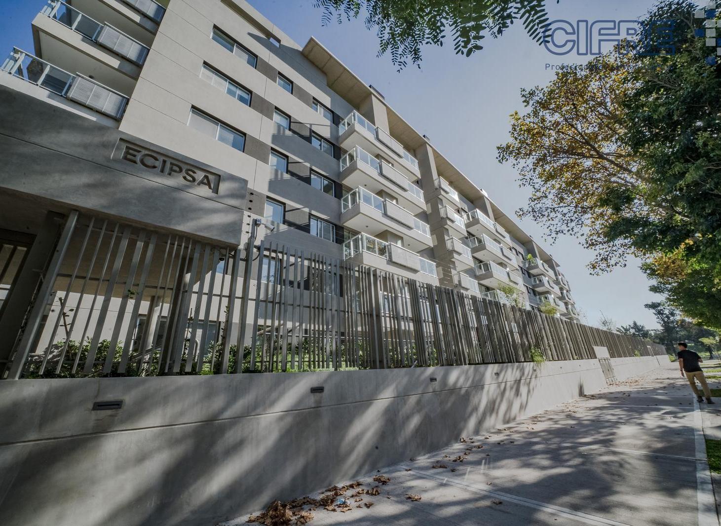 Departamento en complejo MilAires de 1 ambiente con balcón y amenities en Villa Devoto