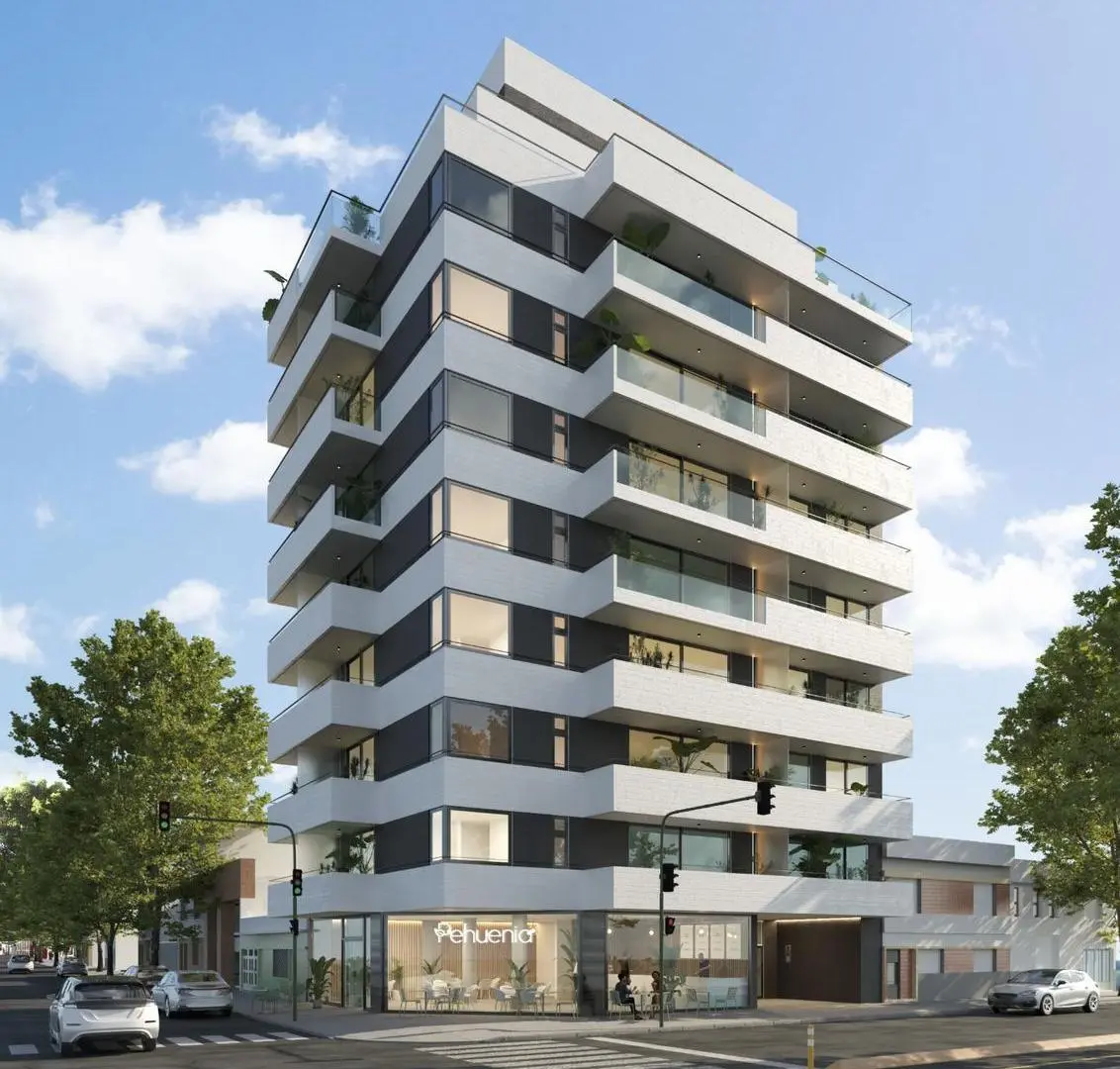 FINANCIADO Departamento de 1 ambientes con balcón aterrazado en Villa Urquiza en construcción pozo 3